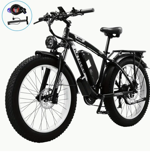 Kettles 26” Dual-Motor Fat Tire E-Bike