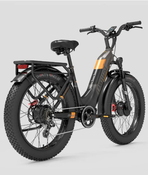 LANKELEISI MG600 Plus — Dual-Motor AWD Fat E-MTB (2×1000W)